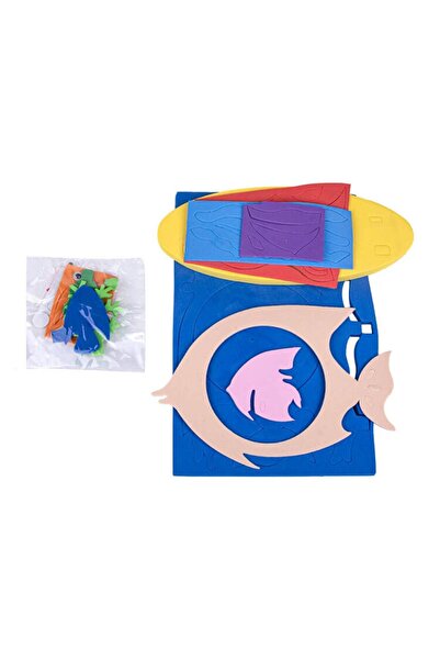EYBaskı Tasarım Educational and Instructional Puzzle Fish Photo Frame