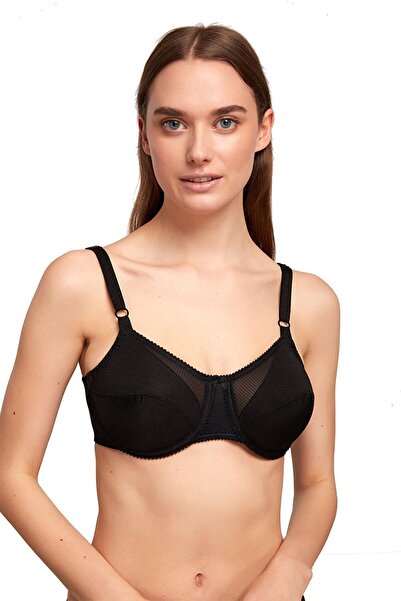 Kom Nelly Underwire Recovery Black Bra