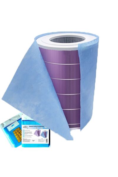 FilterHauz I Xiaomi Mi Air Purifier 4 Lite Için Toz Tutucu Filtre 4 Adet
