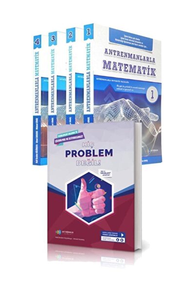 Antrenman Yayınları Antrenmanlarla Matematik Seti Ve Hiç Problem Değil (5 Kitap) Antmat4hıcp1