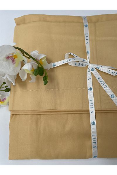 LUFA HOME طقم ملاءات من الساتان القطني