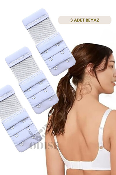 ODISE 3 bucăți atașament extensie sutien cu 2x3 cârlige - cu elastic (AGRAF)