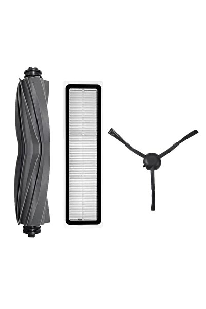 Mija مجموعة بديلة سوداء مكونة من 4 قطع من Dreame D10S Pro - متوافقة