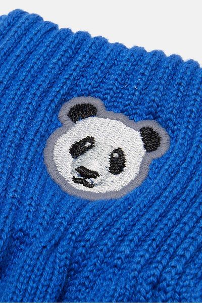 WWF Market Panda Gloves - Dark Blue