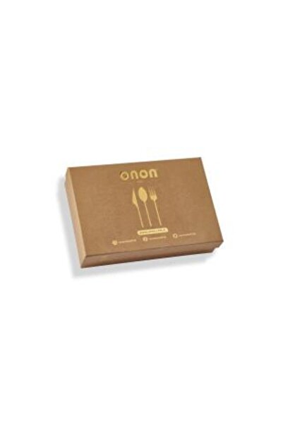 on-on Aris 72 Piece Fork Spoon Knife Set - 18/10