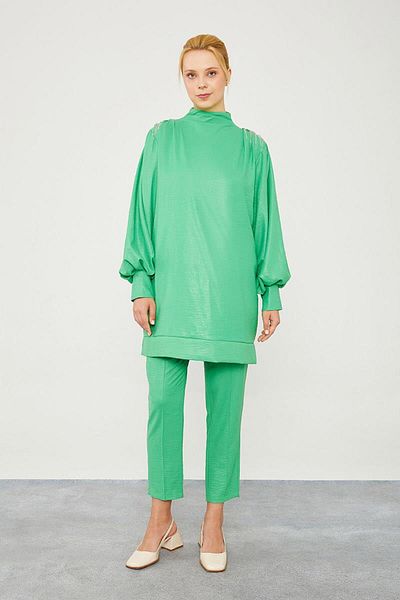 Levidor Σετ παντελονιού Benetton Stone Epaulettes με λεπτομέρειες