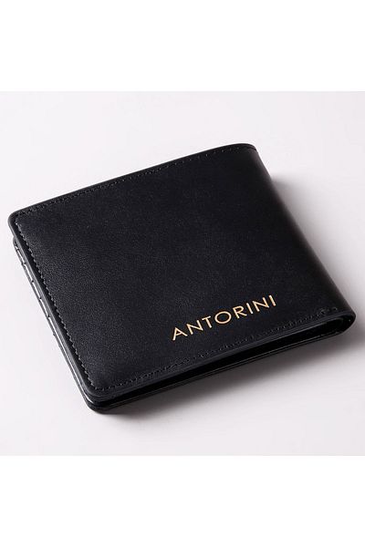 ANTORINI Ferretti Genuine Leather Men's Wallet Made in Italy - Card Holder