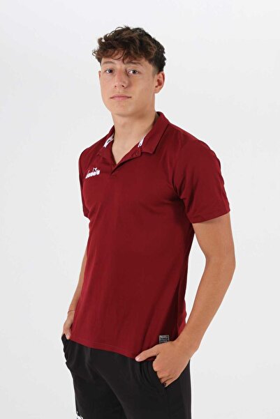 Diadora Nacce 22 - Μπλουζάκι Κάμπινγκ Βουργουνδίας