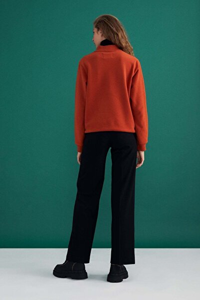 WWF Market Koala SuperSoft Quarter-Zip Sweatshirt - Kiremit