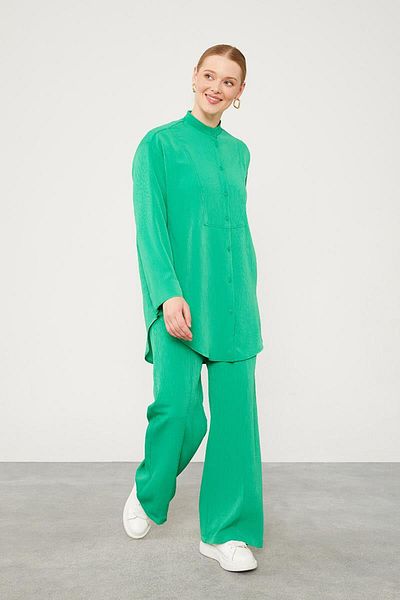 Levidor Benetton Double Suit - Judge Collar and Pleated Fabric