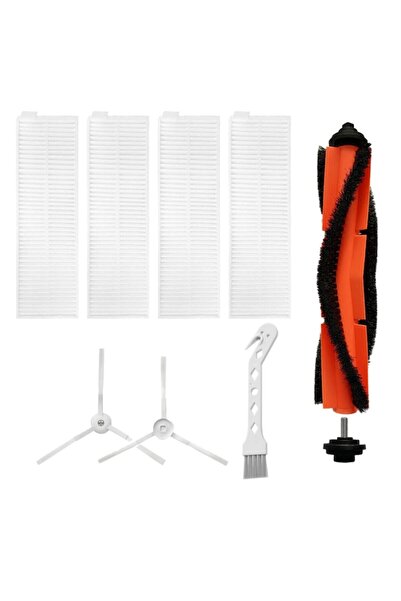 Mija Xiaomi G1 2in1 Essential - مجموعة فلتر وفرشاة بديلة متوافقة مع 8 قطع