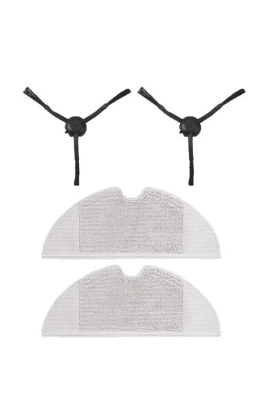 Mija Dreame Bot L10 Pro - مجموعة فلتر وفرشاة بديلة متوافقة مع 4 قطع