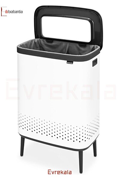 Brabantia Bölmeli Çamaşır Sepeti Brabantia Çamaşır Kutusu 2*45 Lt-Yetkili Evr...