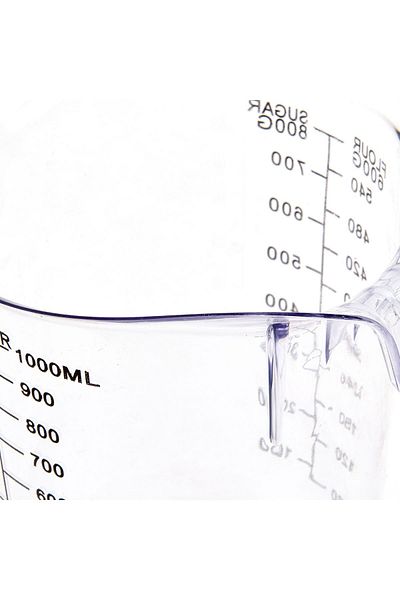 Excellent Houseware Houseware Measuring Cup - Transparent - 1000 ml