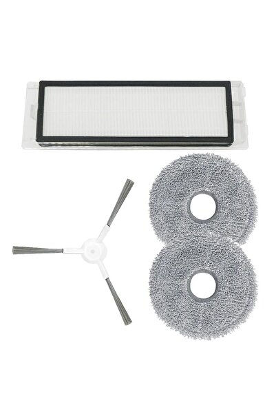 Mija . فرشاة جانبية S10 Pro (ليست S10T) - فلتر - قماش ممسحة