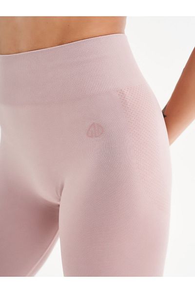 qlu Infinity Collection Women's Melange Dried Rose Seamless/seamless Tights