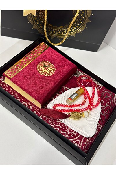 çeyizlik setim Damat Bohçası Seccade Seti Çeyizlik Seccade Çeyizlik Kuranı Ke...