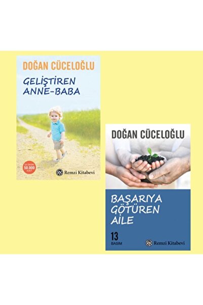 Remzi Kitabevi Doğan Cüceloğlu 2 Kitap, Geliştiren Anne Baba - Başarıya Götür...