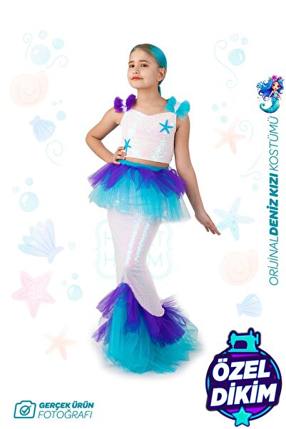 Hasret Hanım Deniz Kızı Elbisesi (ÖZEL DİKİM)