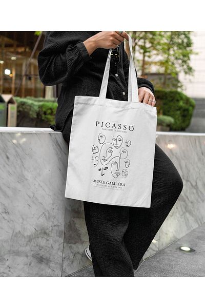 daystore Picasso - Πορτραίτα Imaginaires υφασμάτινη τσάντα