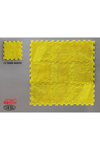 Genel Markalar Peluş Sarı Halı | Yedek Hediyeli | Ses Ve Isı Yalıtımlı Halı |...