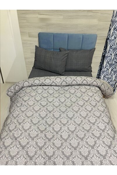 Home Single Patterned Duvet Cover Set - 160X240/Plain Sheet