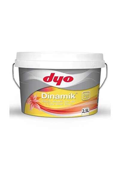 Dyo Dinamik Silikonlu İpek mat iç Cephe Boyası 2.5 lt.