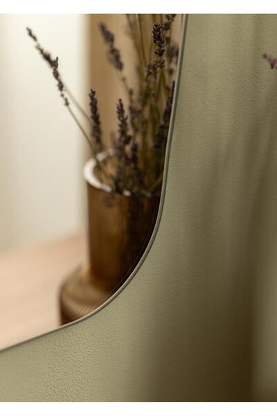 MKS Design Asimetrik Ayna / Dekor Aynası / Konsol Aynası / Düzensiz Ayna / Salon Aynası