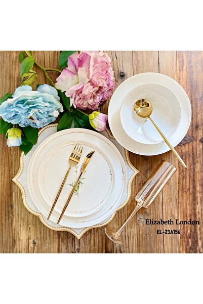 MİEN Mien 24 Parça Athen Kabartmalı Yemek Takımı El-23a156