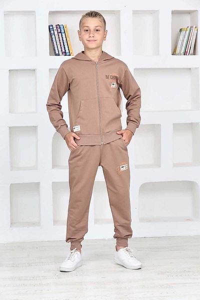 My Kids Wear بدلة مدرسية بغطاء للرأس بسحاب