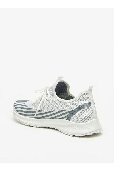 Oaklan by Shoexpress Oakland By Shoexpress Striped Sports Shoes with Lace-Up Closure