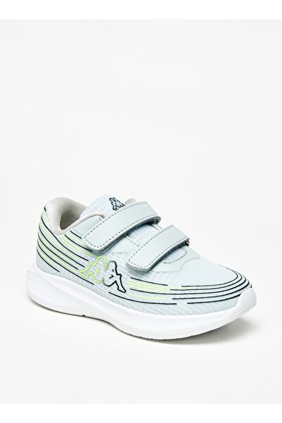 Kappa Boys' Logo Detail Sports Shoes with Hook and Loop Closure
