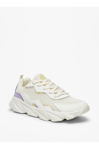 Oaklan by Shoexpress Panelled Lace-Up Sports Shoes