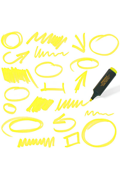 npratik Sarı Fosforlu Kalem - Parlak ve Dayanıklı İşaretleyici