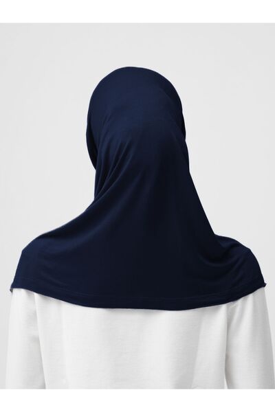 Femple Modest Μπλε Ναυτικό Πρακτικό Σάλι Προσευχής - Χιτζάμπ