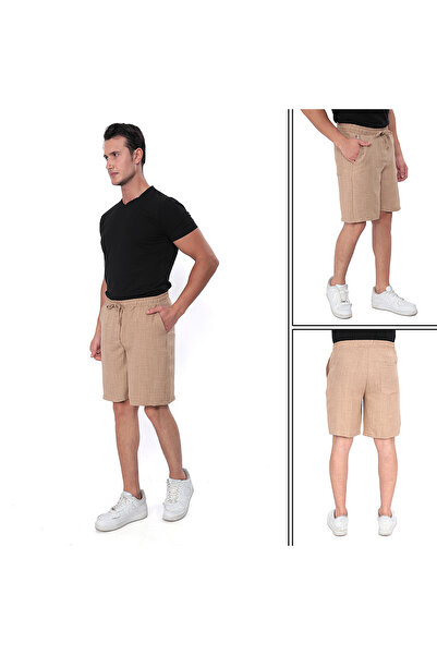 SAUNA SUIT Чоловічі шорти з високою талією на літо – тонкі бавовняні шорти з ...