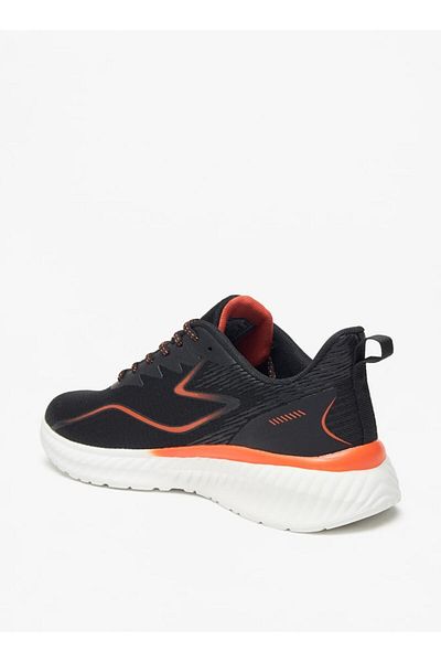 Dash Colourblock Sports Shoes with Lace-Up Closure and Pull Tabs