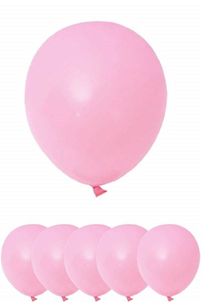 Partifabrik 25 Pink Pastel Macaron Balloons