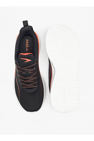 Dash Colourblock Sports Shoes with Lace-Up Closure and Pull Tabs