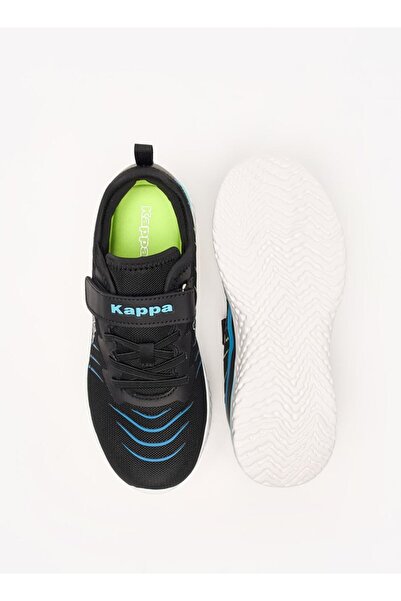 Kappa Boys' Logo Detail Sports Shoes with Hook and Loop Closure