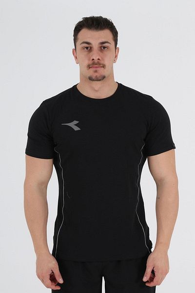 Diadora Saturn Training T-shirt Μαύρο