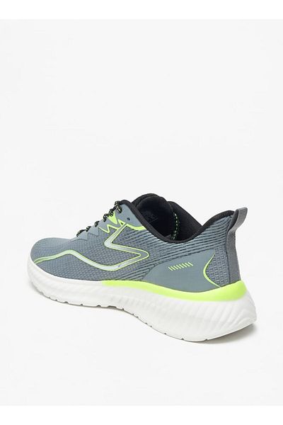 Dash Colourblock Sports Shoes with Lace-Up Closure and Pull Tabs