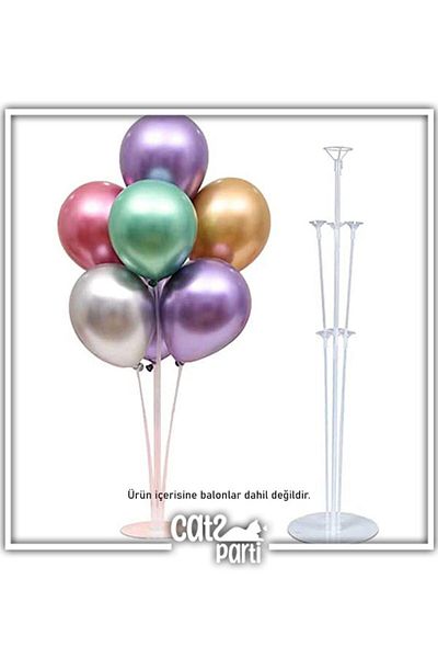 Aksesuar 1 7-piece Footed Balloon Stand
