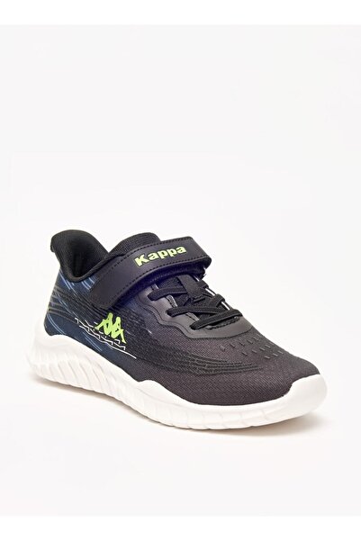 Kappa Boys' Logo Detail Sports Shoes with Hook and Loop Closure