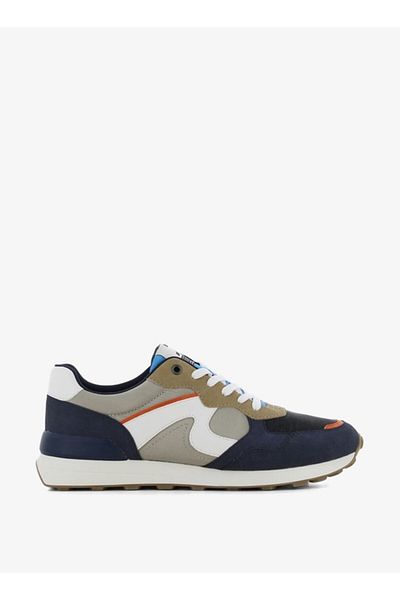 SJ Men's Colourblock Lace-Up Sports Shoes