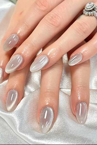 Dvl Kedi Gözü 12'li Takma Tırnak - Cat Eyes (Yansımalı) Kendinden Yapışkanlı Takma Tırnak Seti