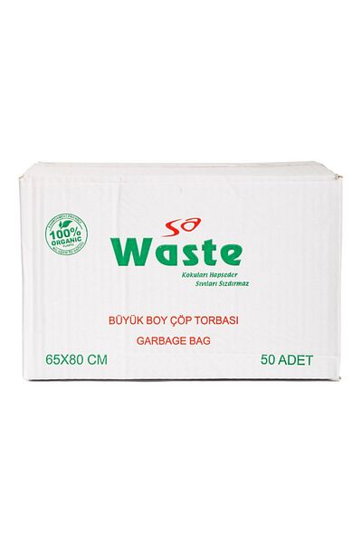 SA FRESH Sa Waste Large Size Garbage Bag 65*80 Cm 50 Pieces Box 500 Pieces