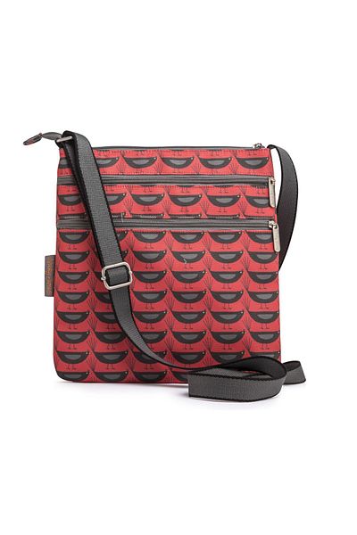 Nicky James Geantă Blackbirds Red Crossbody