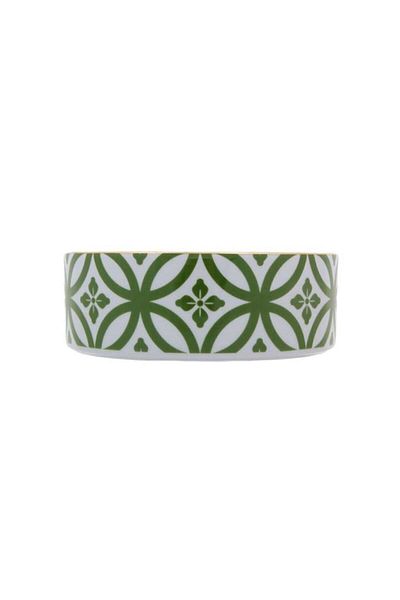 Porland Green Morocco Patterned Bowl - 18cm