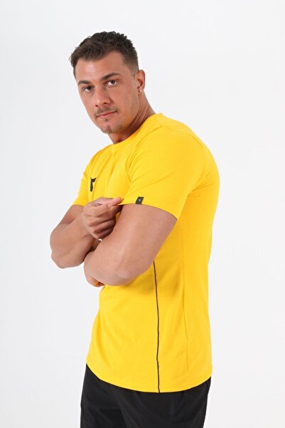 Diadora Saturn Training T-shirt Yellow